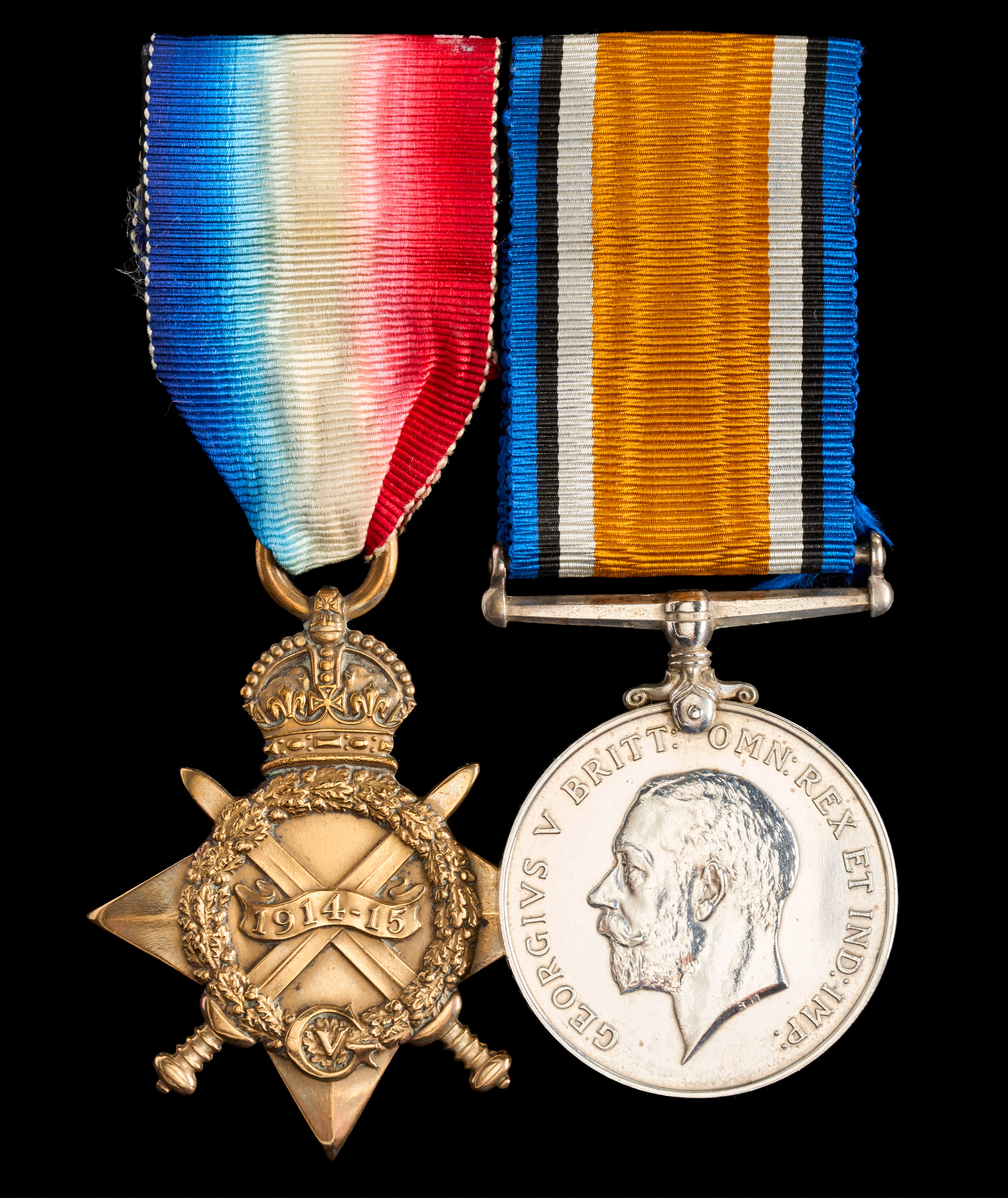James Greenwood : 1914-15 Star; British War Medal
